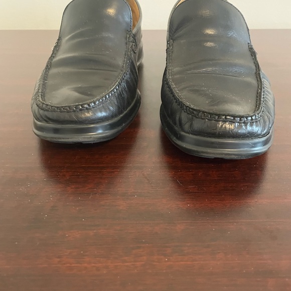 Men’s Cole Haan Dempsey Black Slip On Leather Loafers C05778 Nike Air - Picture 3 of 9